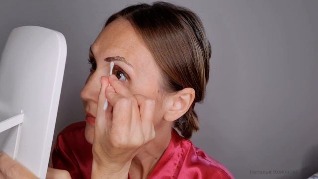 DIY окрашивание бровей/ Безупречные брови за 10 минут/ Tutorial смотреть онлайн