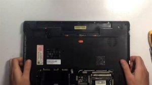 Разборка и техобслуживание ноутбука Acer Aspire 5750ZG