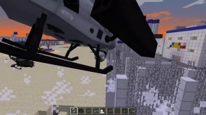 Minecraft: MCHeli Mod (Helicopters, Planes, Passenger Planes & MORE) Mod Showcase