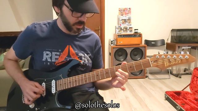 Cecil Alexander - Stompin' at the Savoy (jazz solo etude) Ibanez AZ Prestige смотреть онлайн