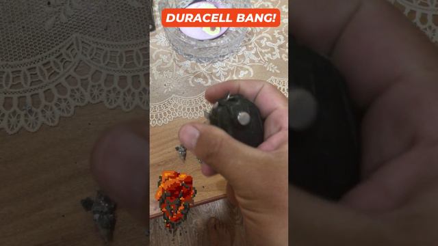 Взорвалась батарейка DURACELL !