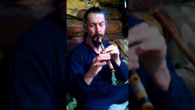 Бамбуковая флейта сяо-ти звонкая. Артикул 076 смотреть онлайн