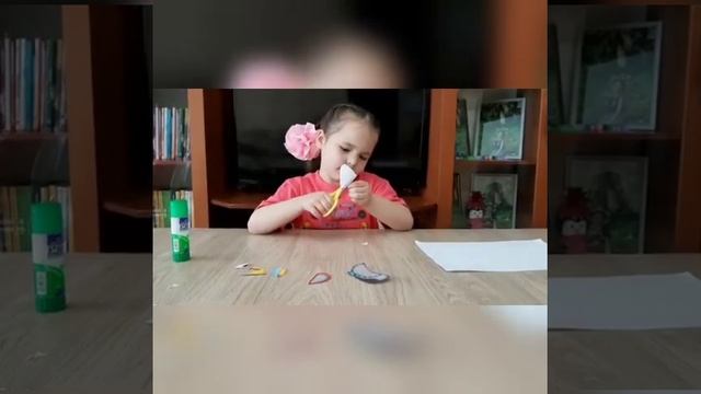 аппликация Сорока белобока