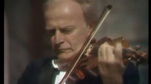 Yehudi Menuhin plays Bach Chaconne 1972, Gstaad