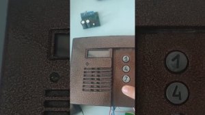 Домофон элтис цп100 Натпись P звук открытия