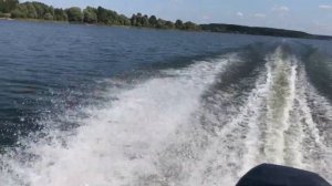 Моторная лодка Bester-400 под Mercury ME 30E на Озернинском водохранилище Московской области