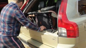 Будни volvo xc90 тест на вместительность багажника (7 мест)