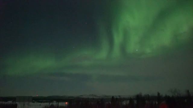 Northern Lights in real time! Welcome to Murmansk! Северное Сияние в Мурманске.