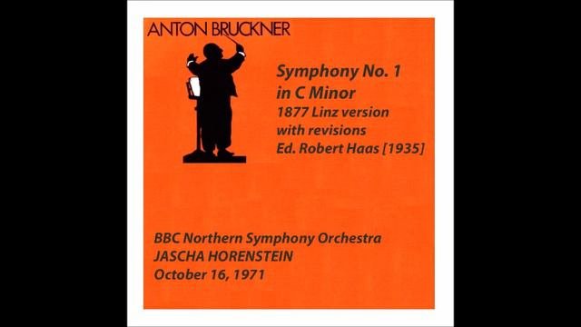 Bruckner: Symphony No. 1 (BBC Northern/Horenstein)
