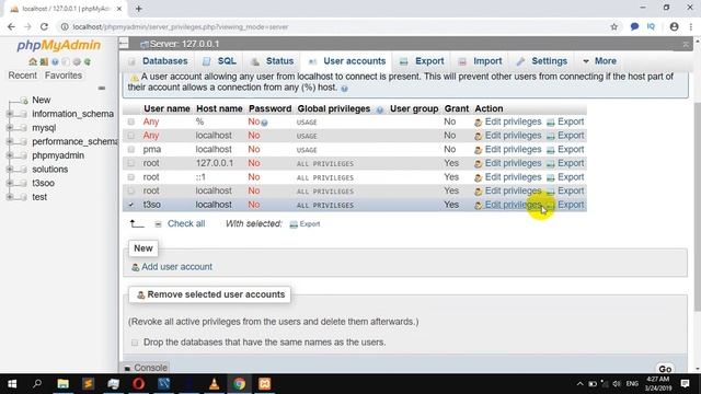How to delete a user in PHPmyAdmin смотреть онлайн