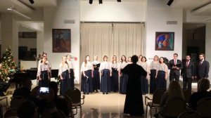 «Щедрик» Украинская колядка. Камерный хор «Согласие»