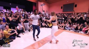 Ronald y Alba - Drone Demo [ Milly Quezada - Lo Que Mas ] Salamanca Bachata Festival