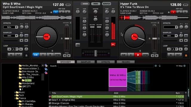 Виртуальные проигрыватели в Virtual DJ 6 Pro Часть 1 (5/36)