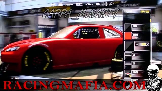 NASCAR The Game 2011 custom paint booth best tip ever how to share cars with friends PS3 смотреть онлайн