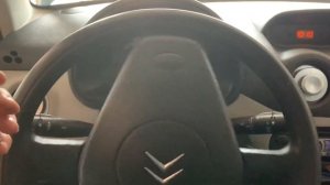 Citroen C3 steering wheel problem solved (самопроизвольное вращение руля)