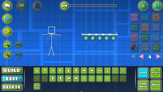 КАК СДЕЛАТЬ АНИМАЦИЮ В GEOMETRY DASH? смотреть онлайн