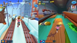 2 Subway Princess Runner Games Videos - Lucy & Clown Characters Run | Best Android/iOS Gameplay HD