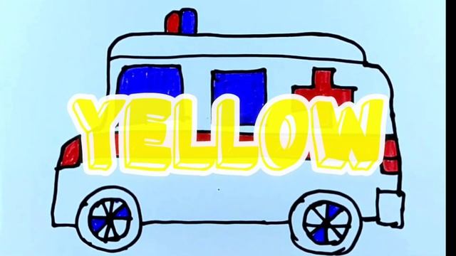 Easy to draw an ambulance for children|Легко нарисовать скорую помощь детям смотреть онлайн