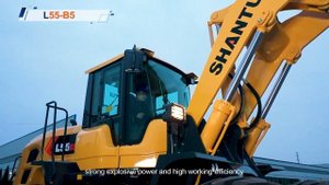 Обзор фронтального погрузчика Shantui L55-B5