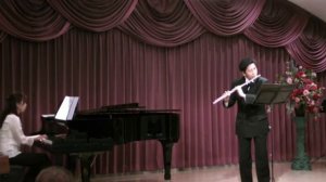 "SICILIENNE" for flute & piano, Ph.GAUBERT,  ゴーベール "シシリエンヌ"