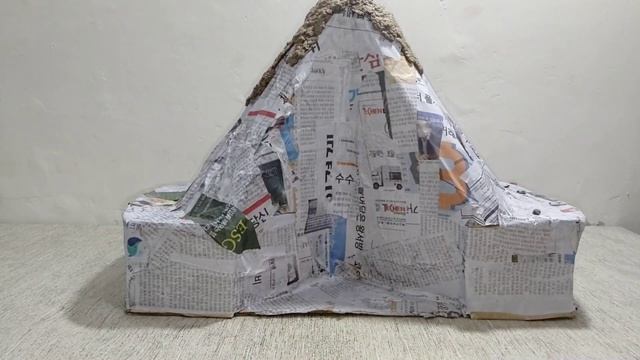 How To Make Volcano Model For School Project | Inside Of Volcano | Simple And Easy Projects | смотреть онлайн