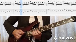 G minor Bach - (Luo Ni metal cover FREE TABS)