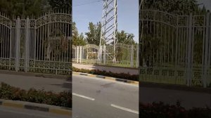 Панорама города Душанбе. Улица Фирдоуси и рынок САХОВАТ , г. Душанбе