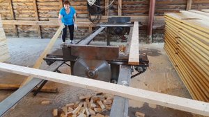 Торцовка проходная самоделка