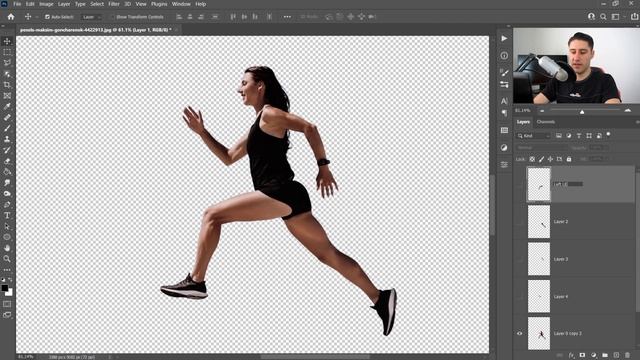 Photoshop Puppet Warp: Pivot, Move, Re-Shape and Animation! смотреть онлайн