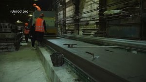 Завод ЖБИ «Сокол» презентовал новую линию по производству железобетонных плит (ИНСТА)