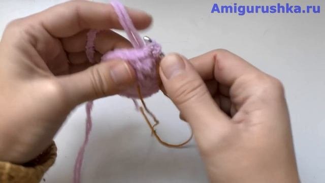 Игрушка амигуруми плюшевый заяц крючком // Часть 1 // Зефирный зайчик // Мастер класс