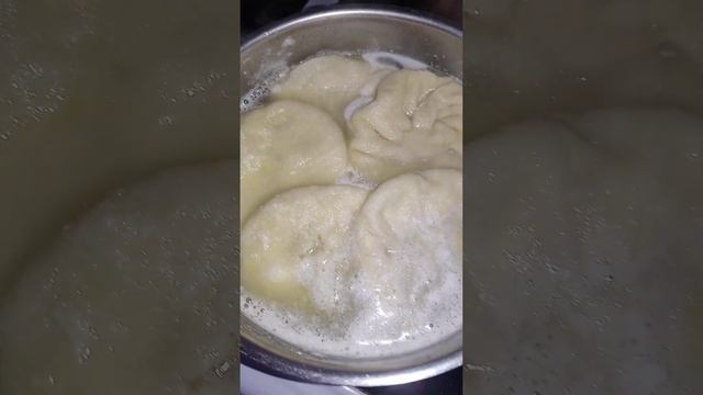 Хинкали с сыром.