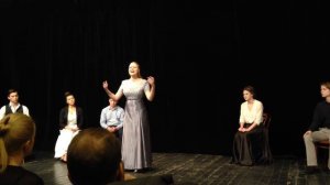 А.С.Пушкин "Жених" читает Мария Дунаевская (ВТУ им. М.С.Щепкина)