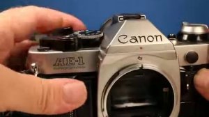 Canon AE 1 Program camera