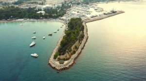 Кемер и его окрестности с высоты птичьего полёта.