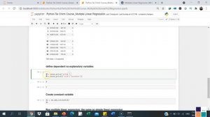 Hướng Dẫn chạy Multiple Linear Regression trong Python MỚI NHẤT| Học Python TaichinhAcademy