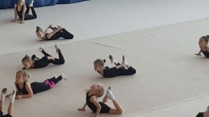 Художественная гимнастика МОЯ ГРУППОВАЯ ТРЕНИРОВКА! RG training/ kids gymnastics