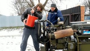 Запускаем двигатель 2Ч8,5/11