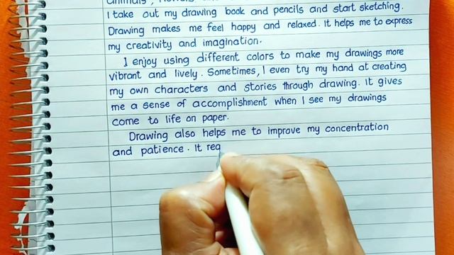 MY HOBBY | MY HOBBY DRAWING ESSAY | MY FAVOURITE HOBBY PARAGRAPH WRITING смотреть онлайн