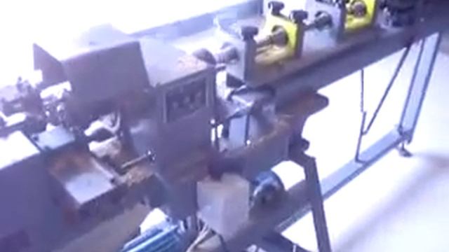 Токарный автомат по дереву  Принцип работы