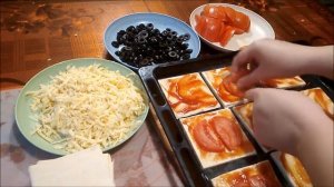 Пицца из дрожжевого слоеного теста