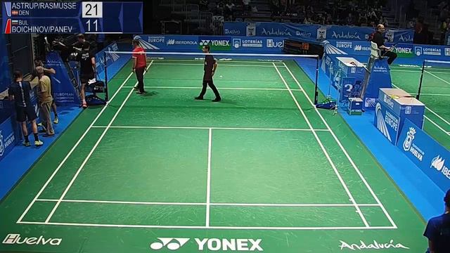 Astrup / Rasmussen vs Boichinov / Panev (MD, R16) - European C'ships 2018 смотреть онлайн