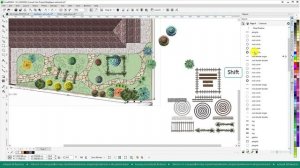 Работа с растровыми и векторными заготовками на планах в CorelDraw. Часть 2