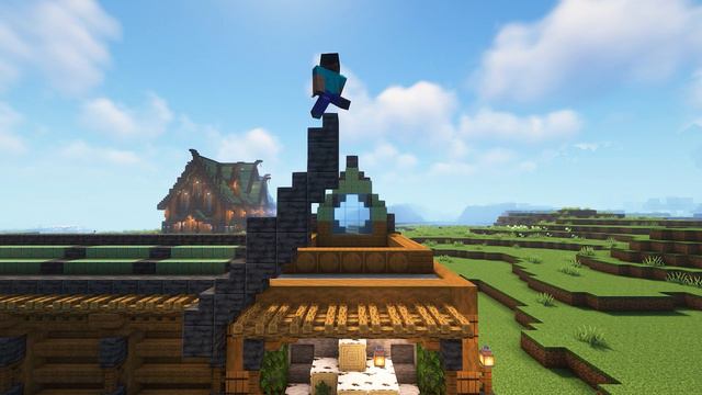 Minecraft: How to build a MEDIEVAL SHOP | Village Tutorial смотреть онлайн