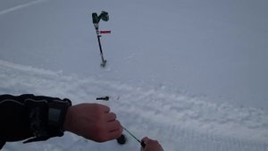 Окунь на Вибы. Зимняя рыбалка в Карелии.