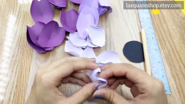 Lalia 13 cardstock DIY Paper flower backdrop смотреть онлайн