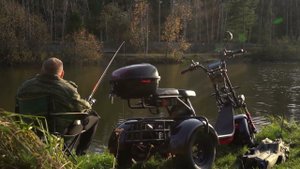 Электротрицикл WHITE SIBERIA PRO TRIKE 3000W