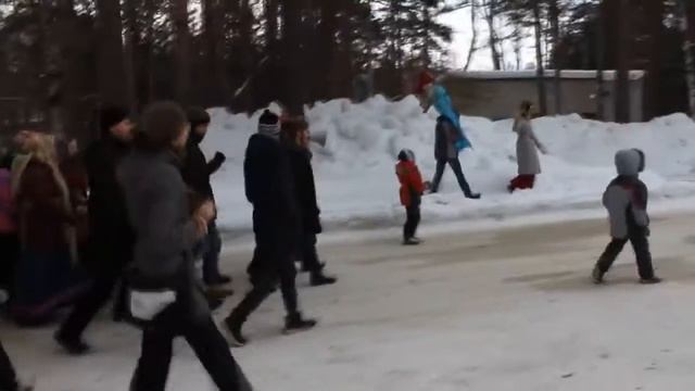 Масленичный ход НГУ-2017!!! смотреть онлайн