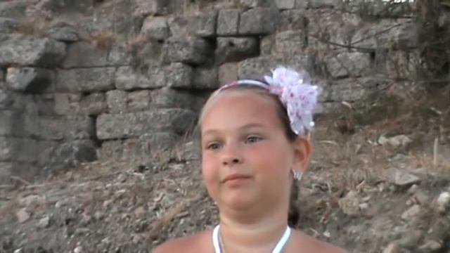 Турция, Сиде. Прогулка по античному Сиде. Развалины. Верблюды смотреть онлайн