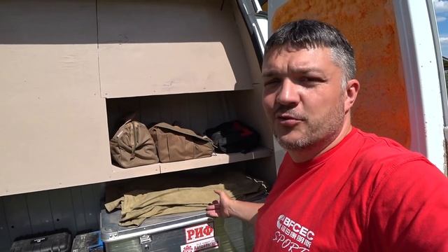 Обустройство спальника в ГАЗ Соболь 4х4 смотреть онлайн